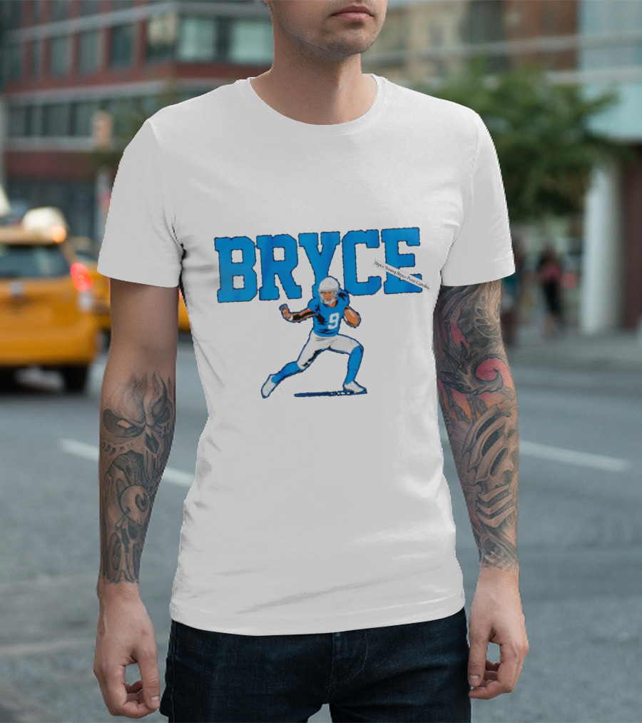 Bryce Young Pose Carolina Panthers Football T-Shirt