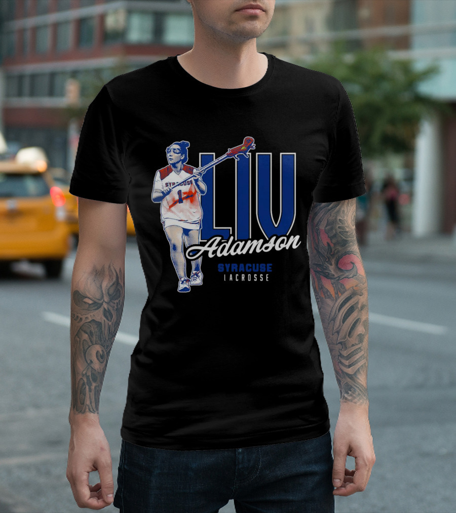 LIV Adamson 1 Syracuse Lacrosse T-Shirt
