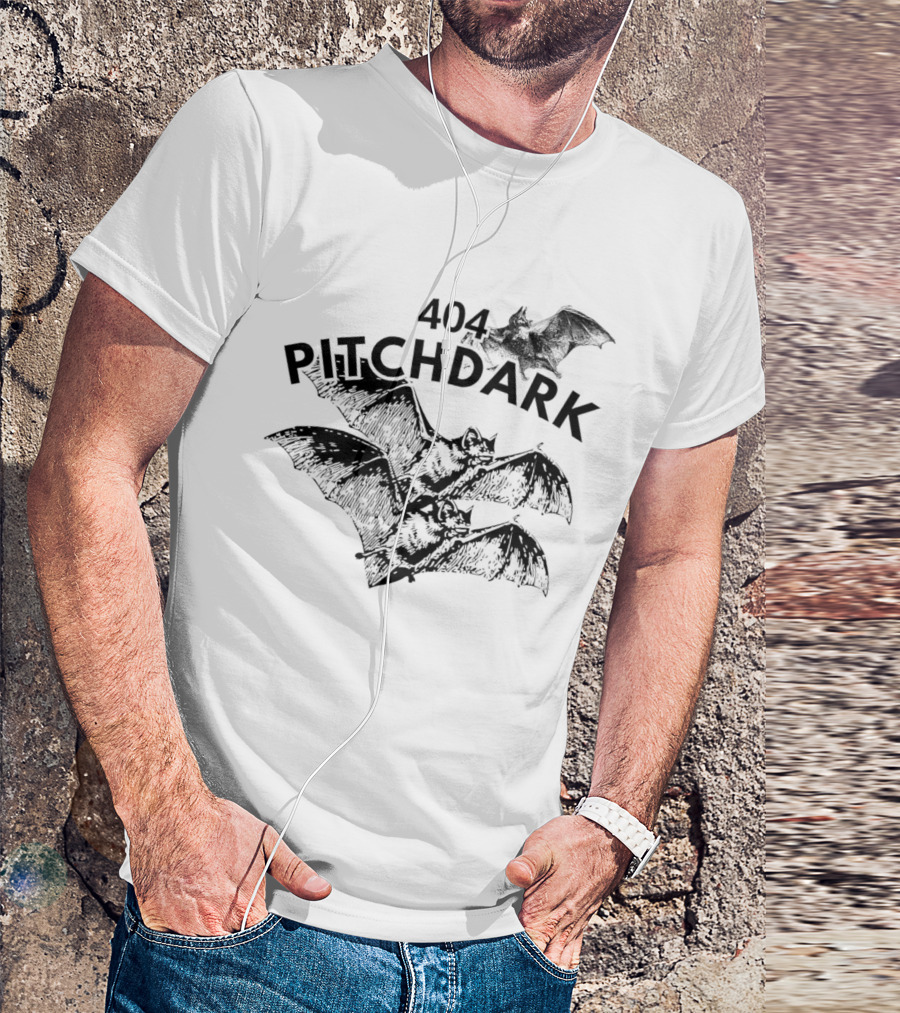 404 Pitch Dark Bats T-Shirt