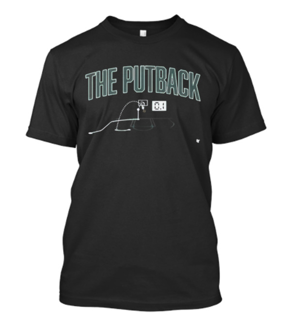 The Putback 0.1 Basketball Scoreboard Court T-Shirt