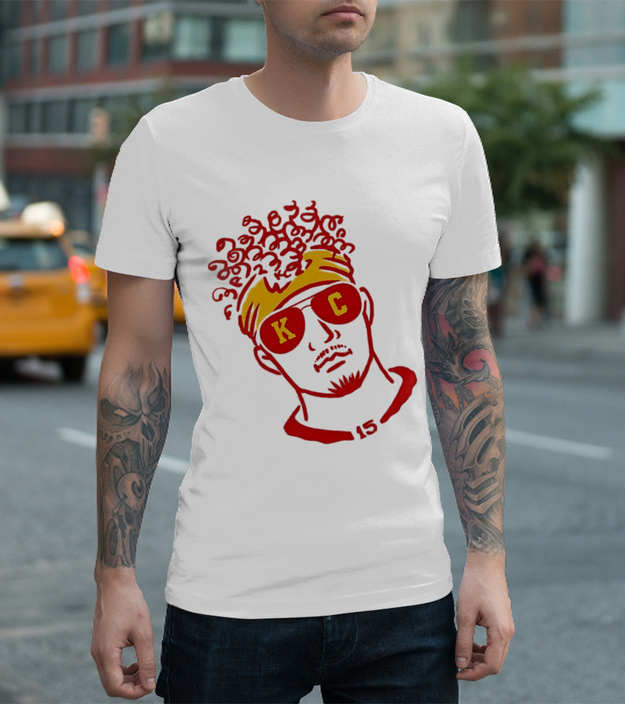 Kansas City Chiefs Patrick Mahomes KC 15 T-Shirt
