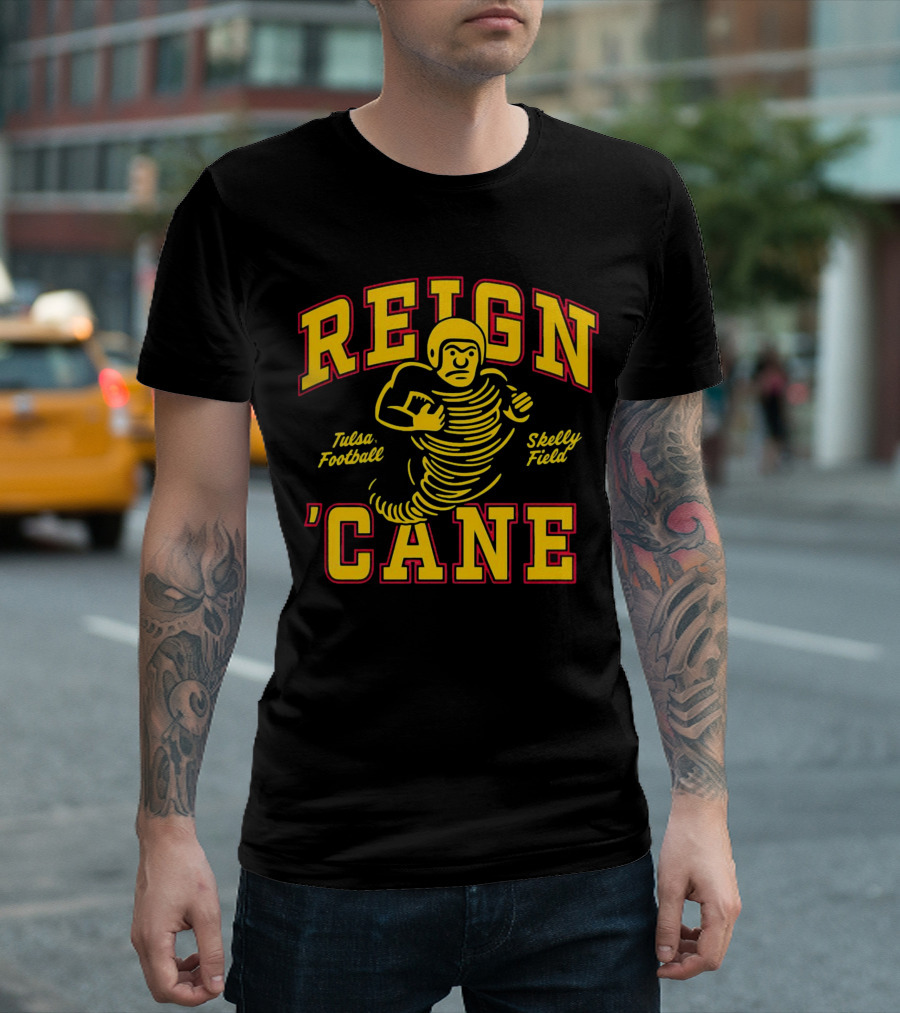 Tulsa Football Skelly Field Reign 'Cane T-Shirt