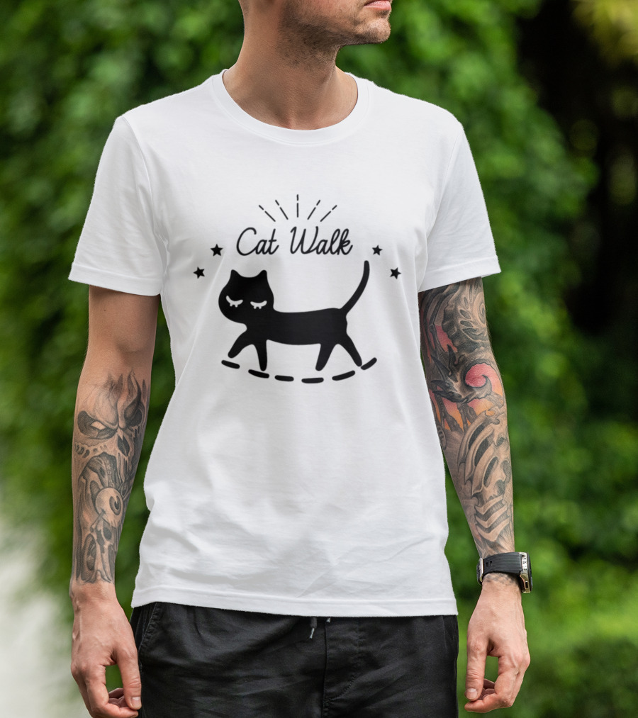 Yamato Maya Cat Walk Stars Strutting T-Shirt