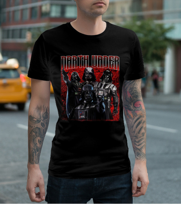 Darth Vader Four Iconic Sith Lords Group Pose T-Shirt