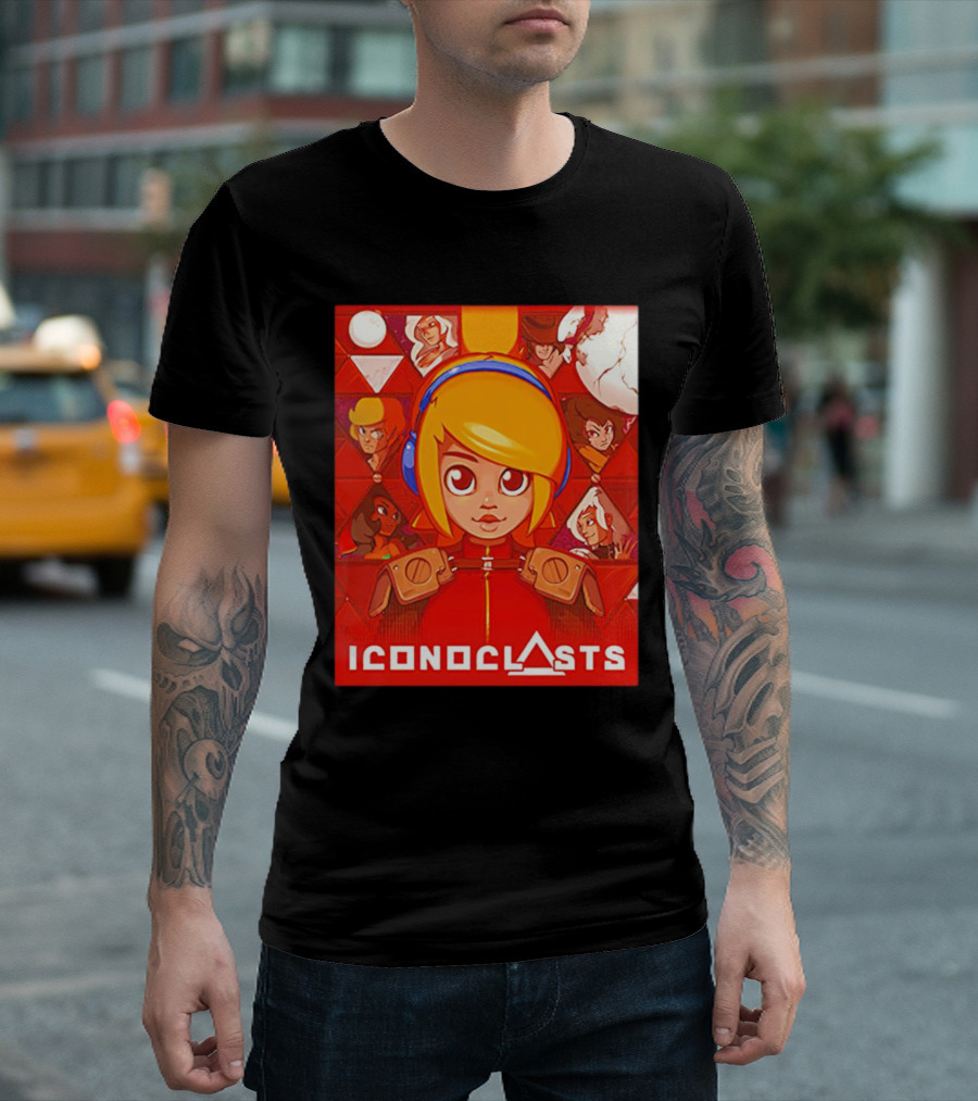 Iconoclasts Character Montage Shazam Eugene Choi T-Shirt