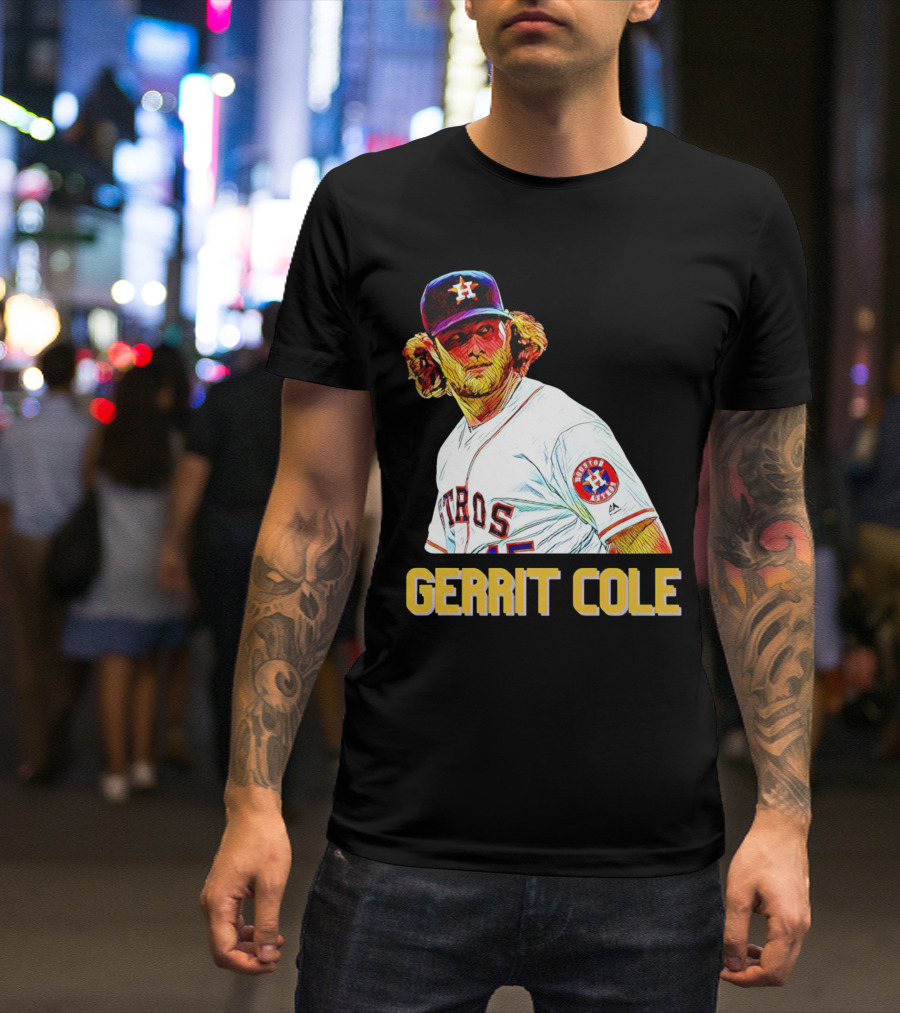 Gerrit Cole Astros Houston Baseball Player T-Shirt