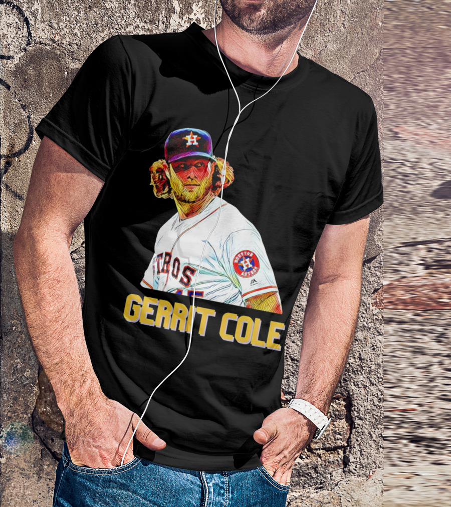 Gerrit Cole Astros Houston Baseball Player T-Shirt