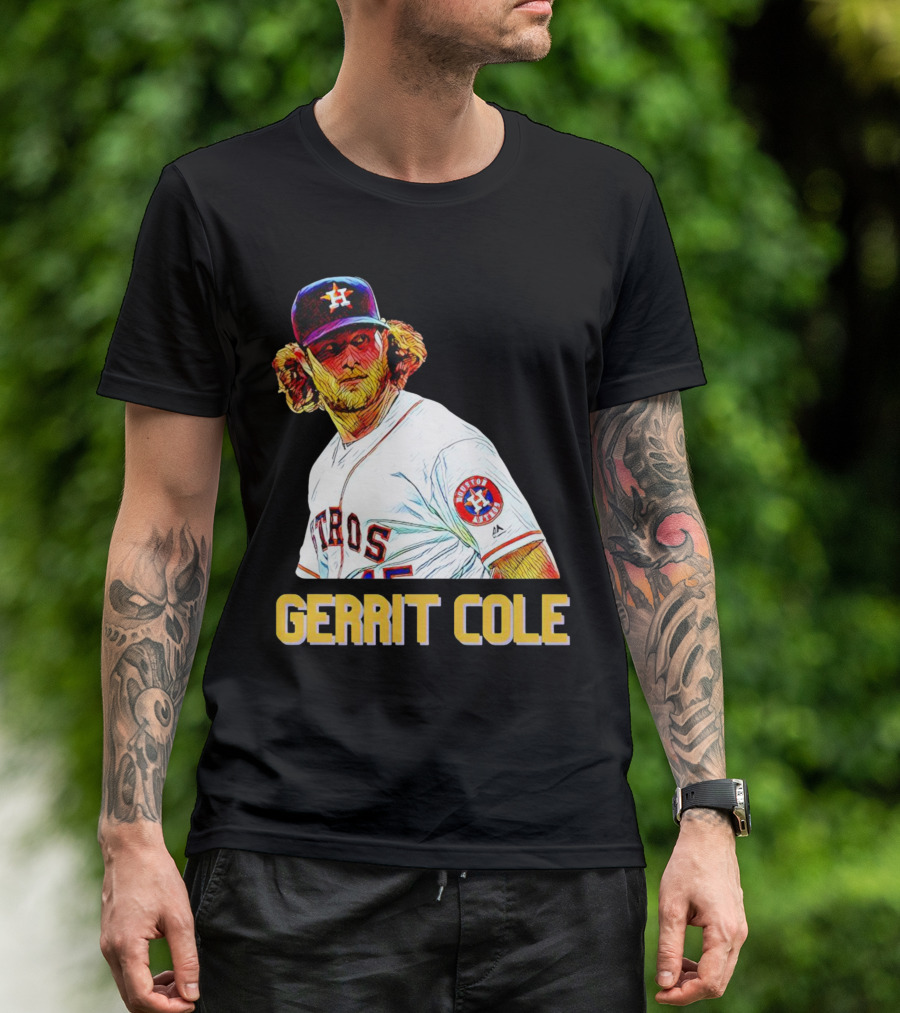 Gerrit Cole Astros Houston Baseball Player T-Shirt