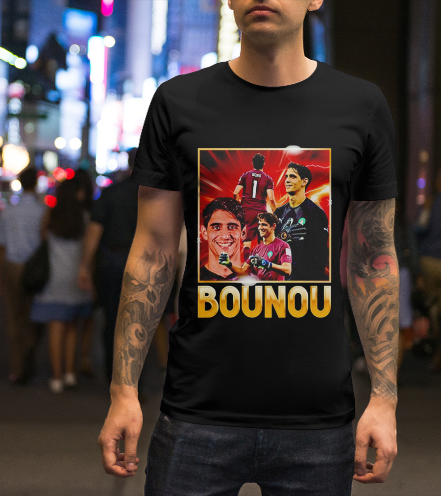 Bounou Bono Morocco Football Soccer T-Shirt