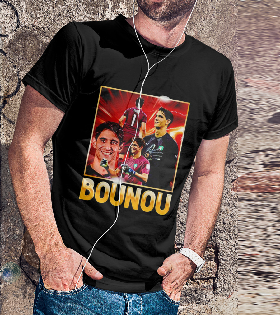 Bounou Bono Morocco Football Soccer T-Shirt