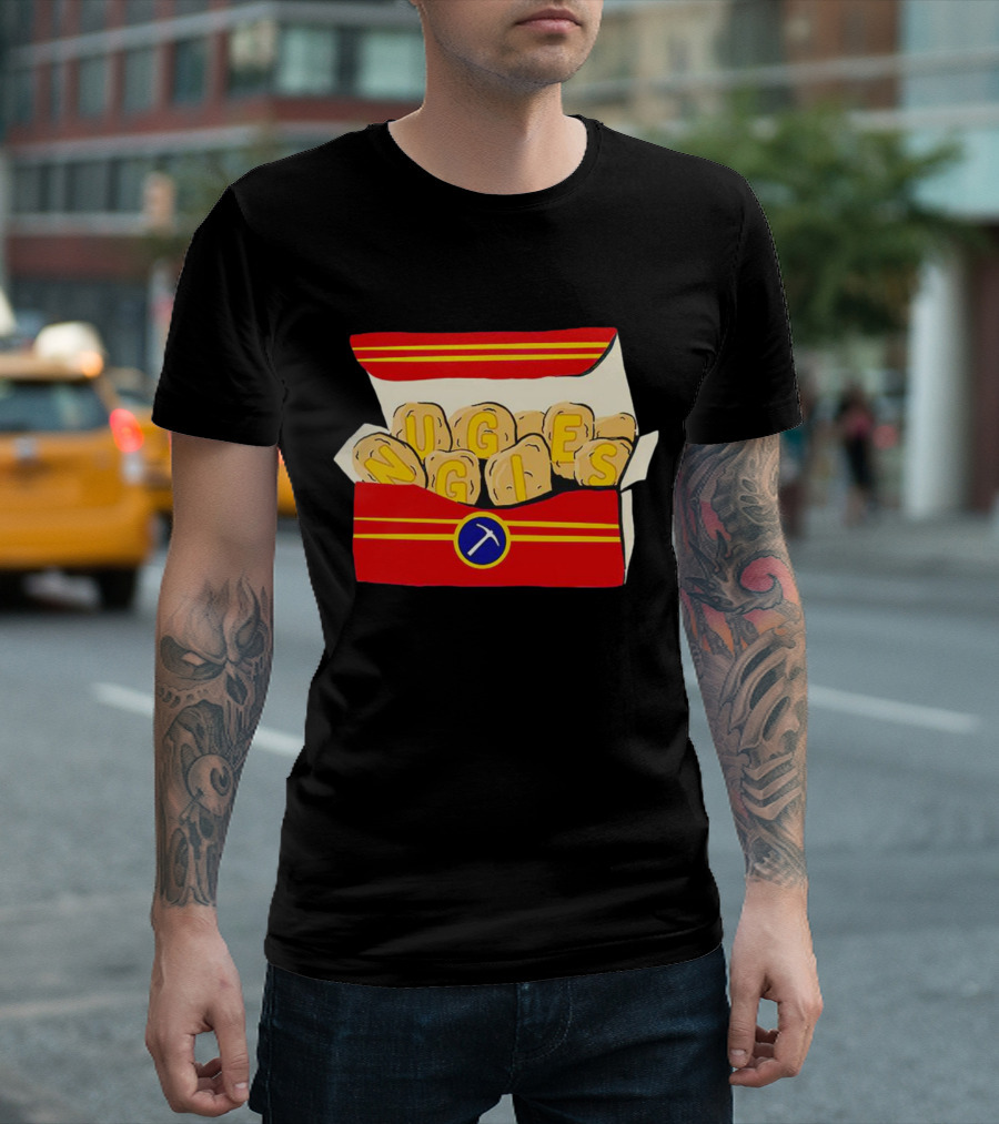 Denver Nuggets Chicken Nuggets Box with Basketball T-Shirt
