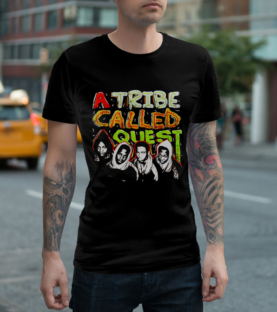 A Tribe Called Quest Vintage Group Portrait T-Shirt