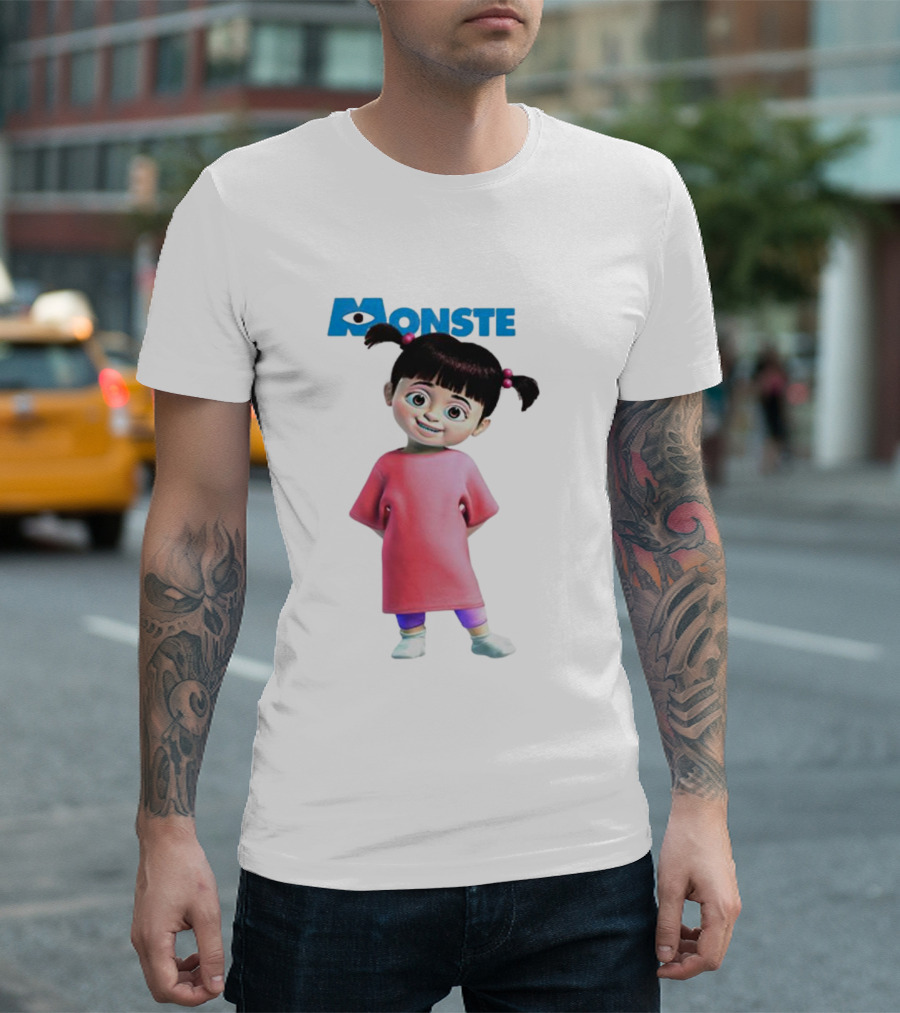 Boo Monsters Monste Pixar Animation Character T-Shirt