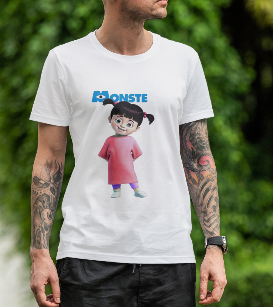 Boo Monsters Monste Pixar Animation Character T-Shirt