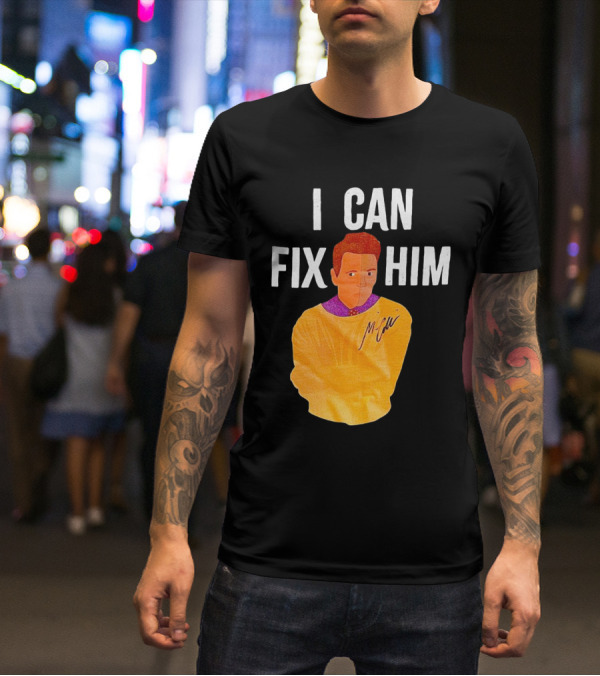 Misha Collins I Can Fix Him Orange T-Shirt