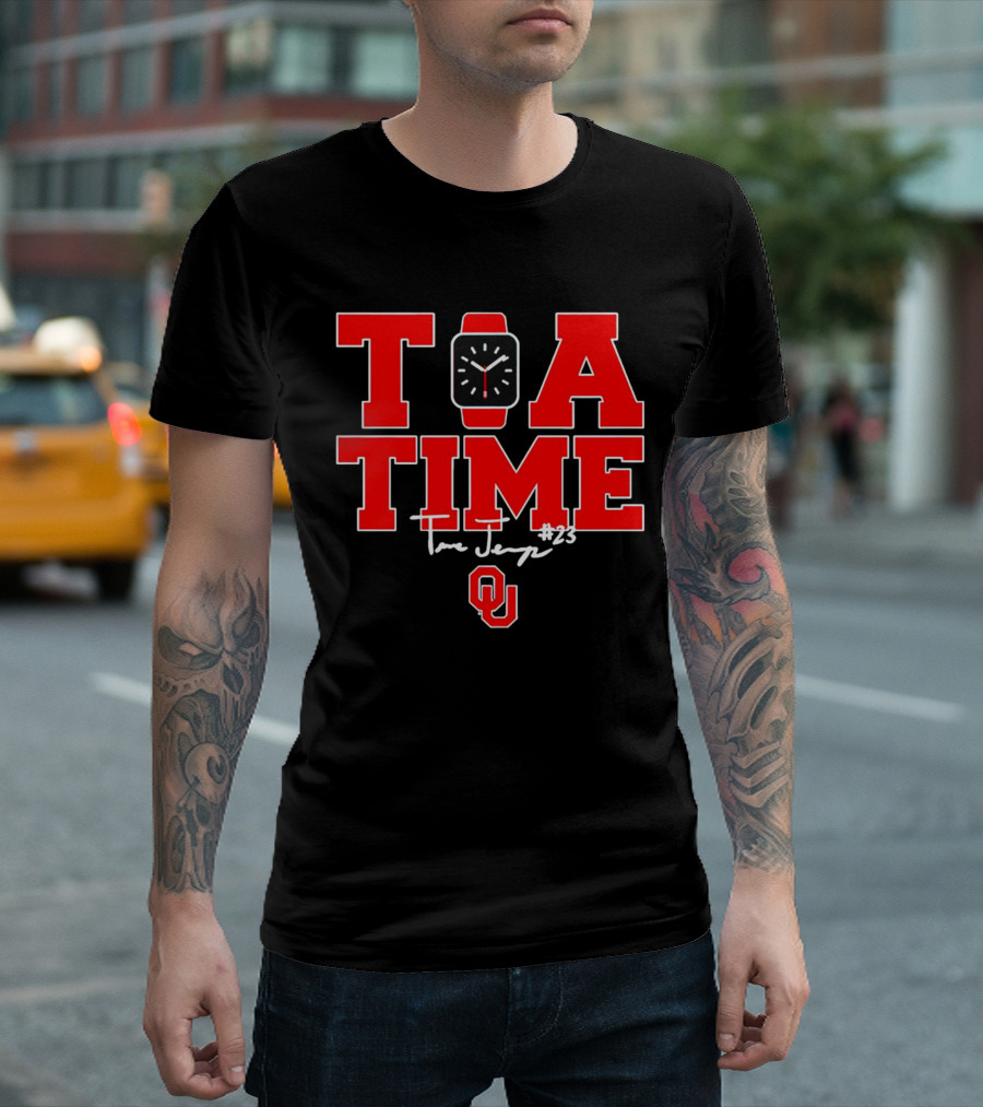 Tia Time Tiare Jennings #23 OU Oklahoma Sooners T-Shirt