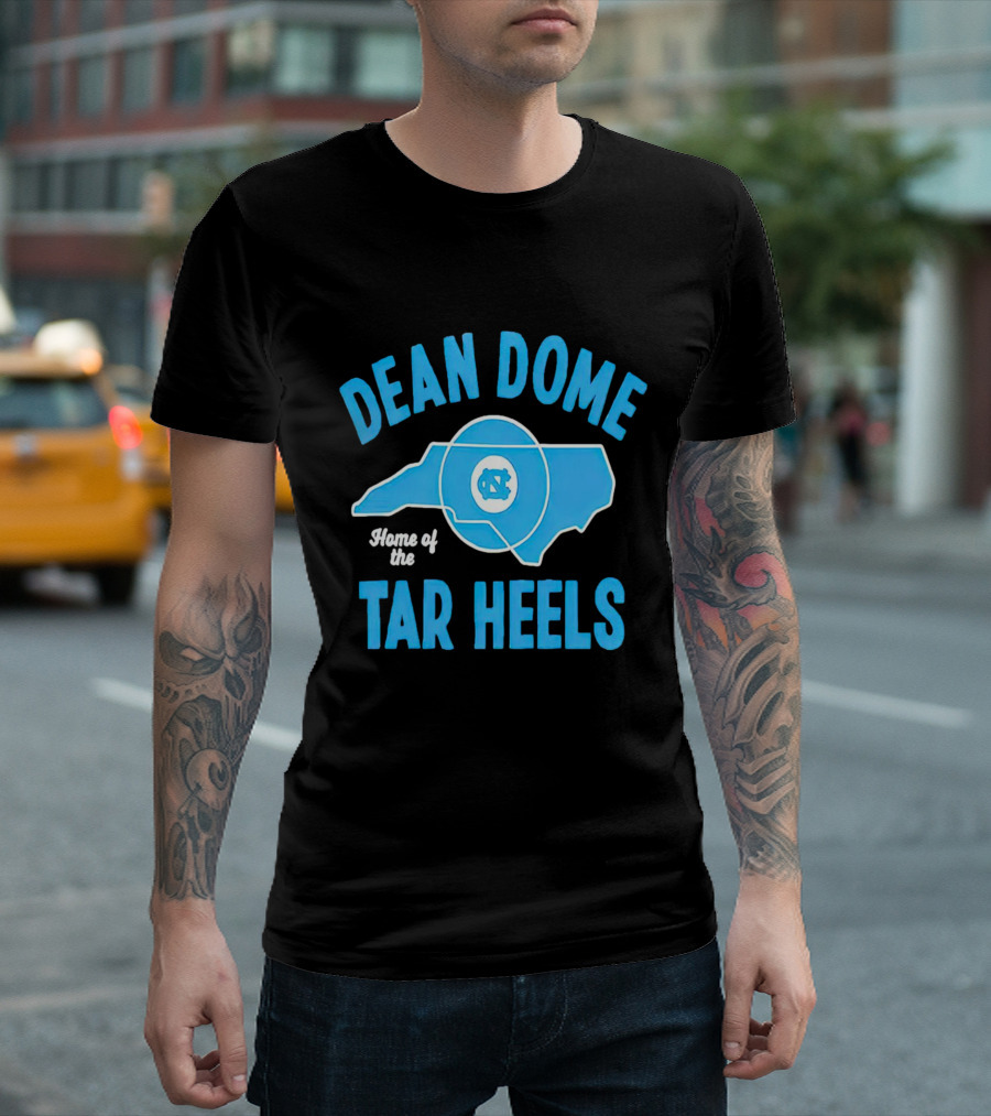 Dean Dome Home of the Tar Heels North Carolina Tar Heels T-Shirt