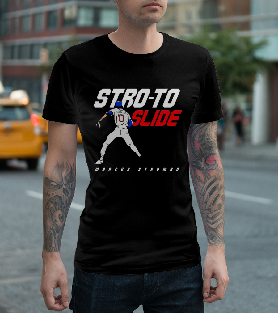 Marcus Stroman Stro-To Slide Chicago Cubs T-Shirt