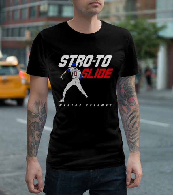 Marcus Stroman Stro-To Slide Chicago Cubs T-Shirt