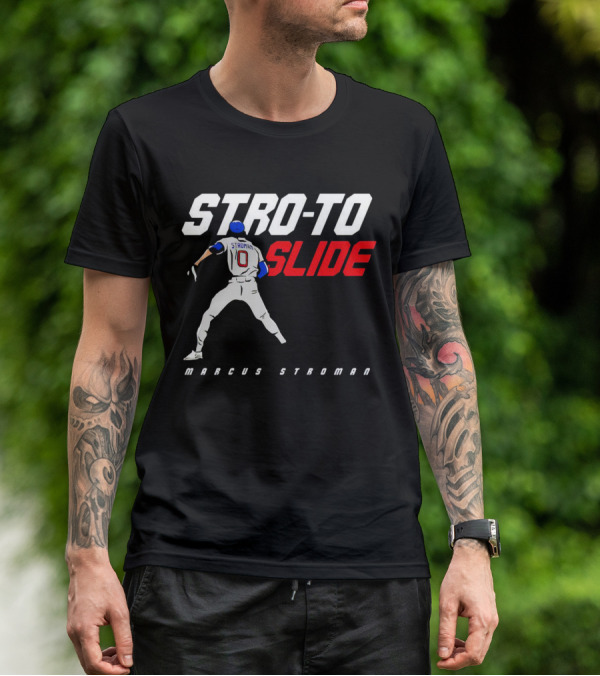 Marcus Stroman Stro-To Slide Chicago Cubs T-Shirt
