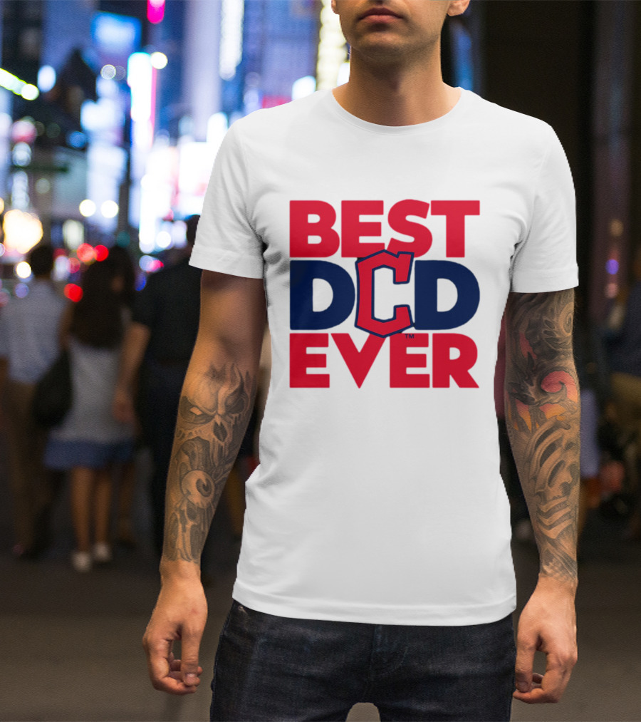 Best Dad Ever MLB Cleveland Guardians T-Shirt