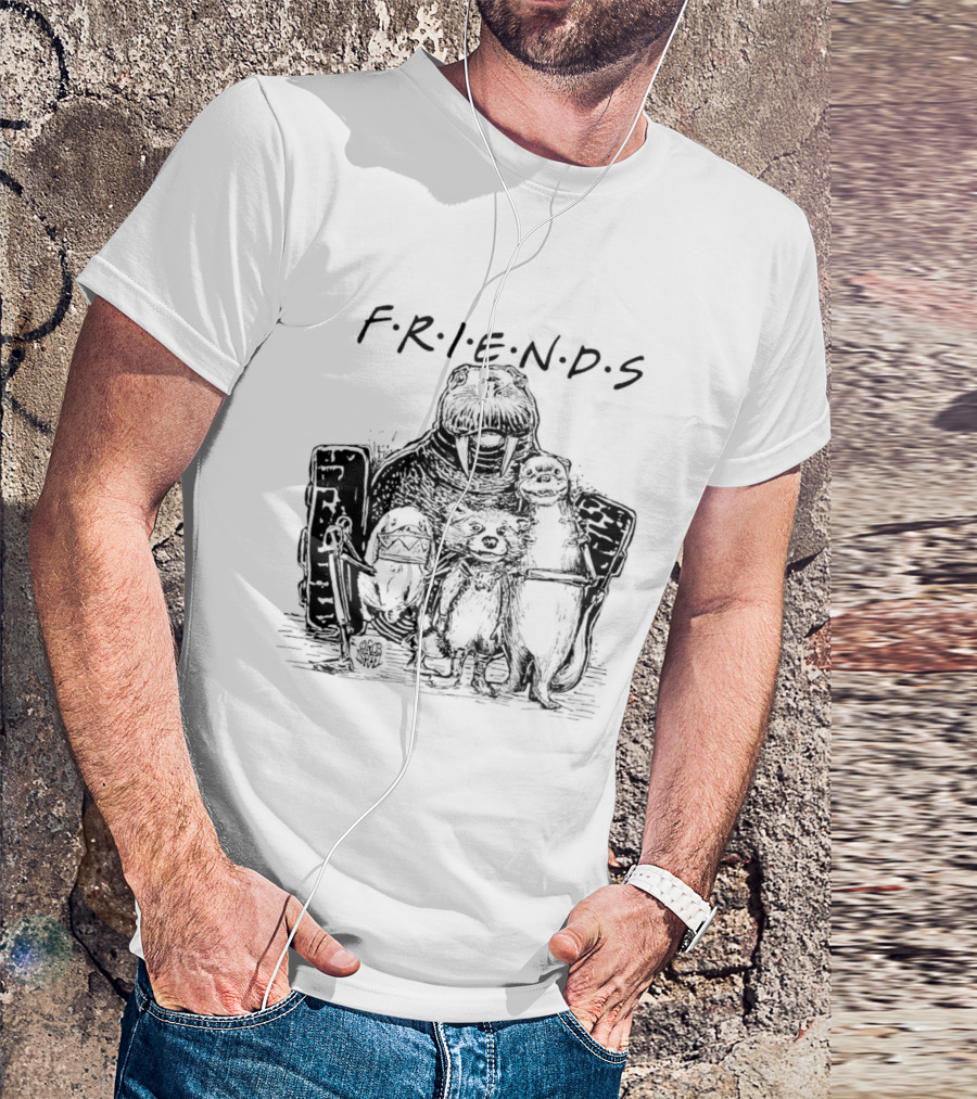 FRIENDS Forever Pals With Unique Animal Companions T-Shirt