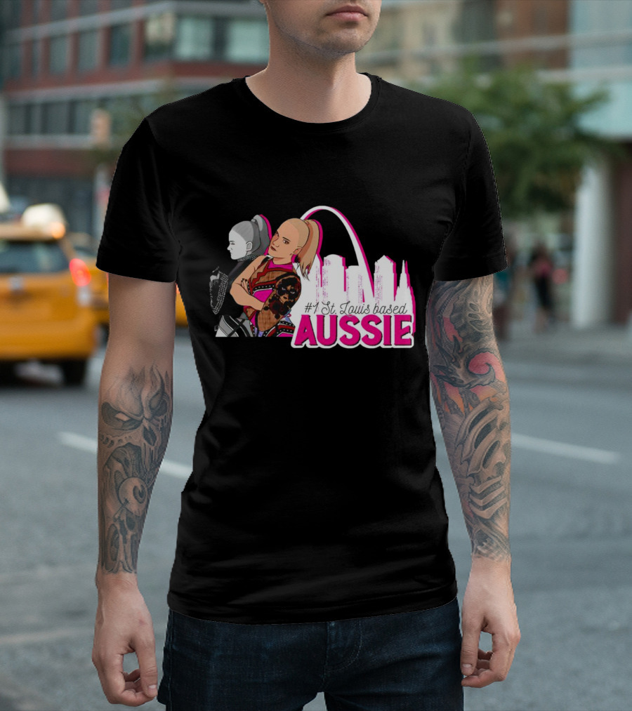 1 St. Louis Based Aussie T-Shirt