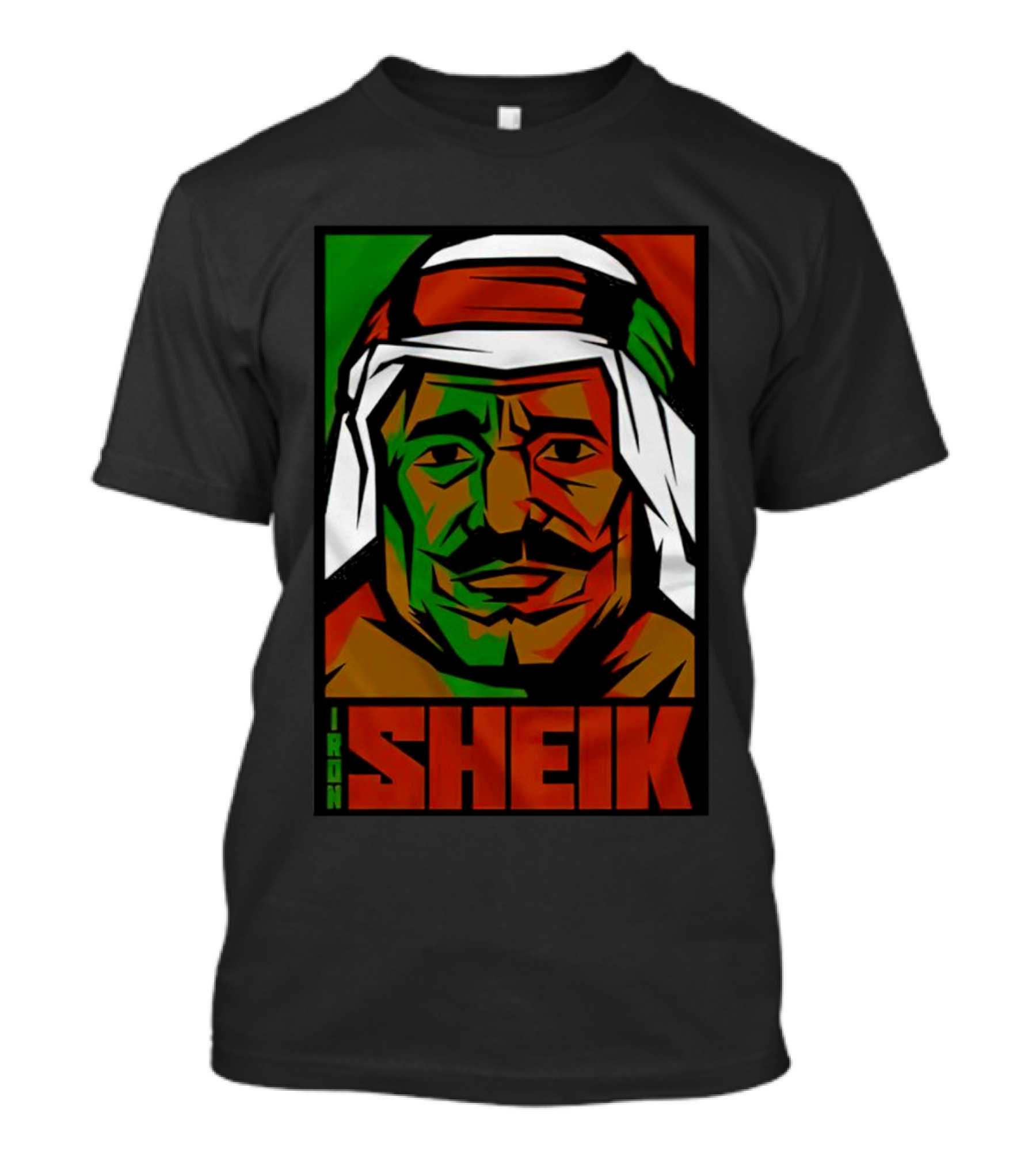 Iron Sheik Wrestling Vintage 80s Iconic T-Shirt