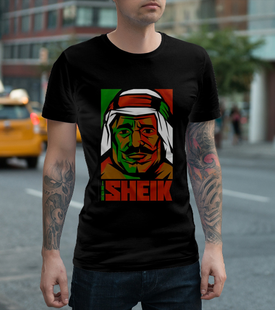 Iron Sheik Wrestling Vintage 80s Iconic T-Shirt