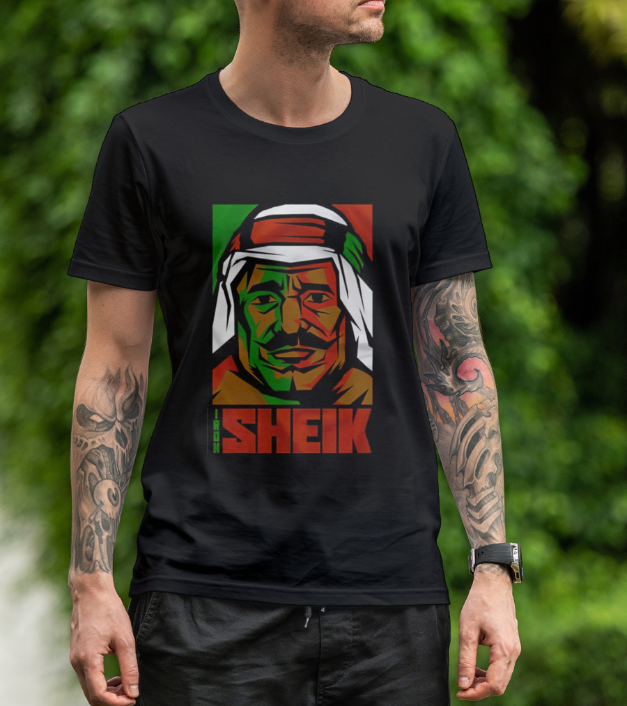 Iron Sheik Wrestling Vintage 80s Iconic T-Shirt