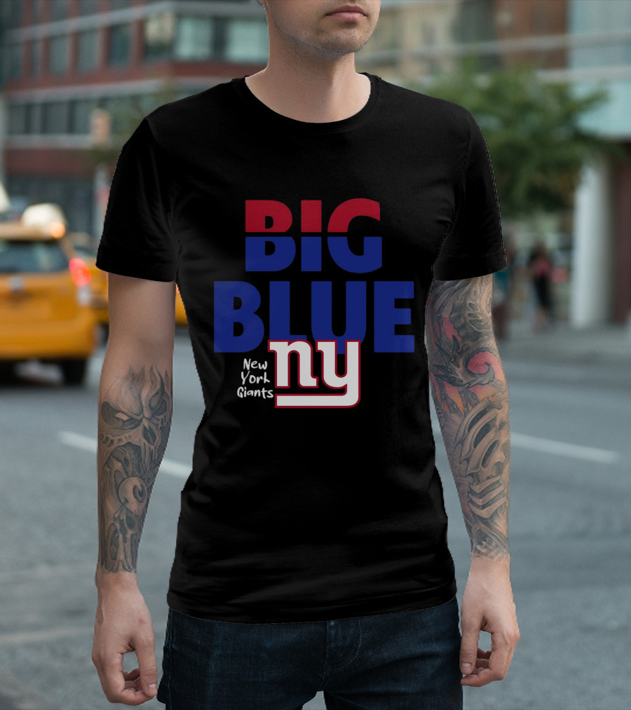Big Blue New York Giants NY T-Shirt