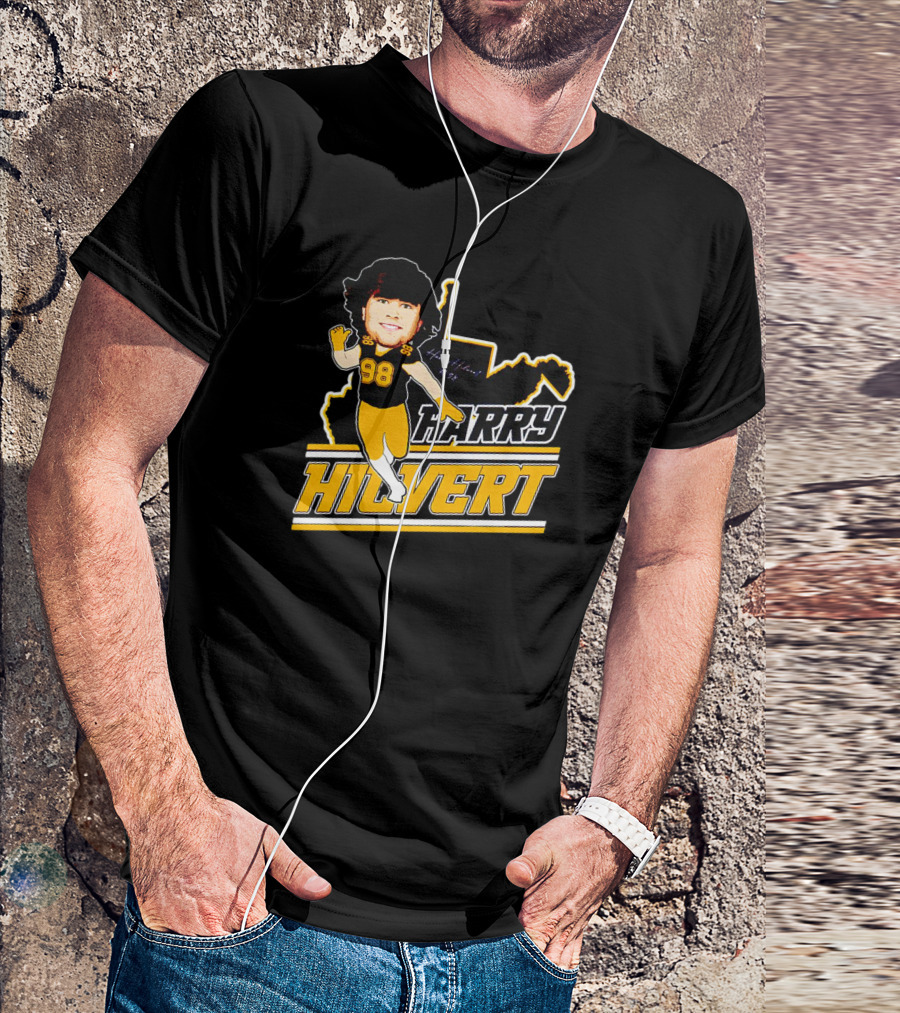 Harry Hilvert 98 West Virginia Mountaineers T-Shirt