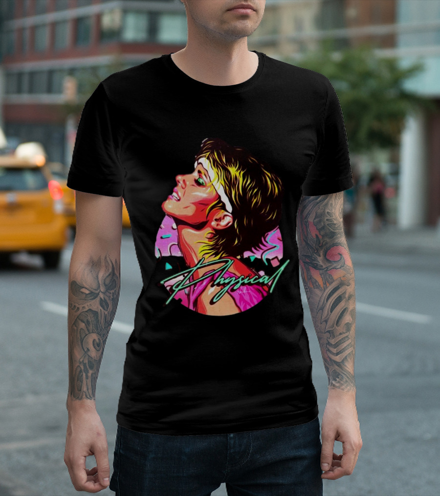 James Hillier Nordacious Physical Retro 80s Fitness Aesthetic T-Shirt