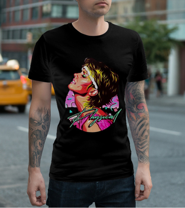 James Hillier Nordacious Physical Retro 80s Fitness Aesthetic T-Shirt