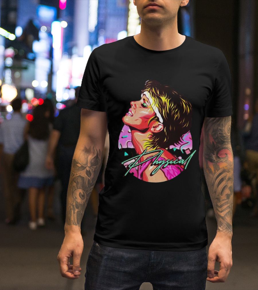 James Hillier Nordacious Physical Retro 80s Fitness Aesthetic T-Shirt