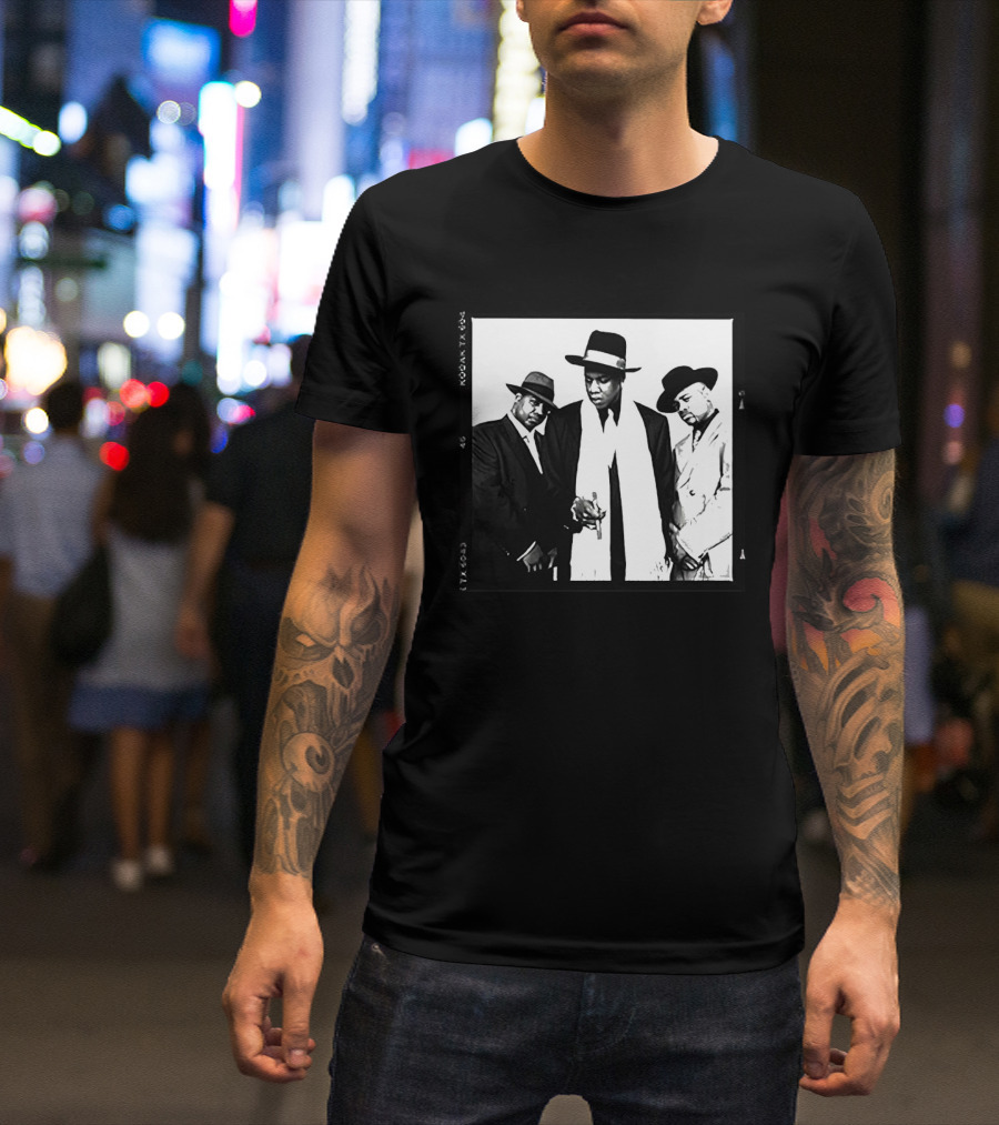 Jay-Z Reasonable Doubt Black And White Album Cover Photo T-Shirt
