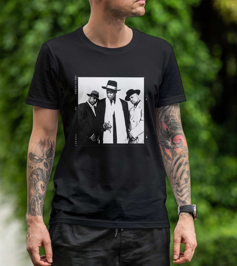 Jay-Z Reasonable Doubt Black And White Album Cover Photo T-Shirt