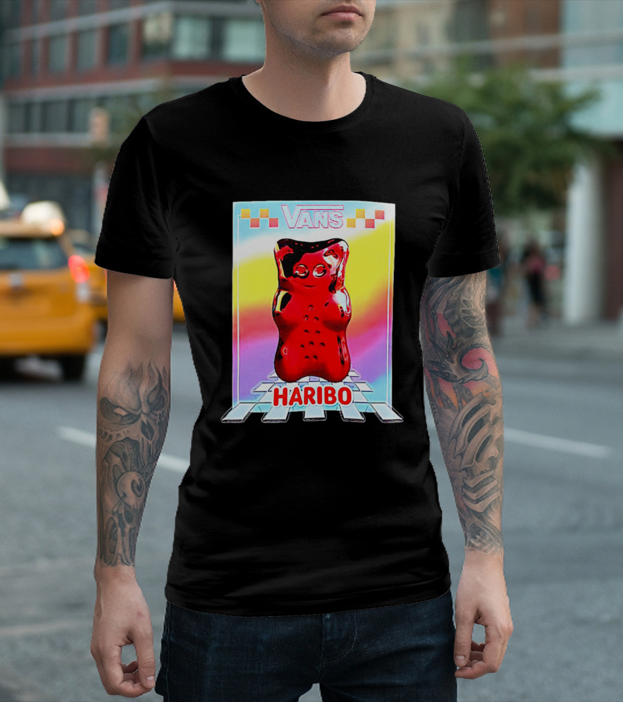 Vans Haribo Rainbow Gummy Bear Collaboration T-Shirt
