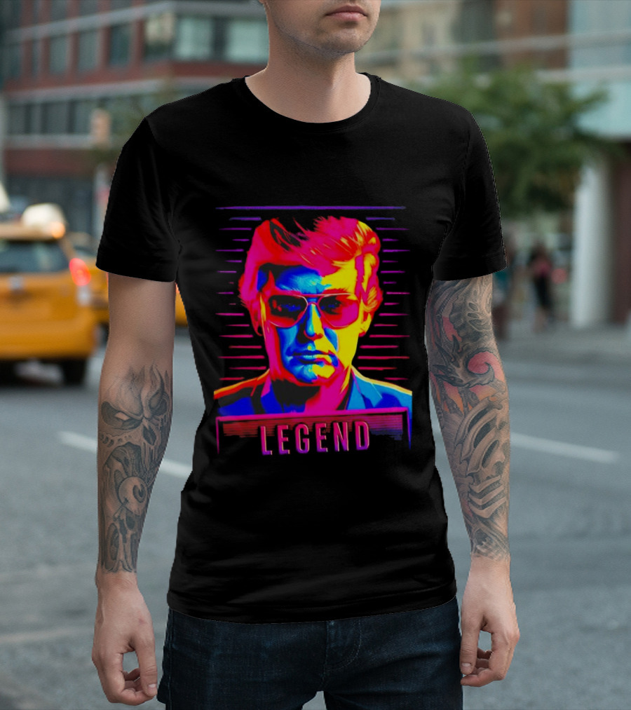 Legend Retro Neon Donald Trump T-Shirt