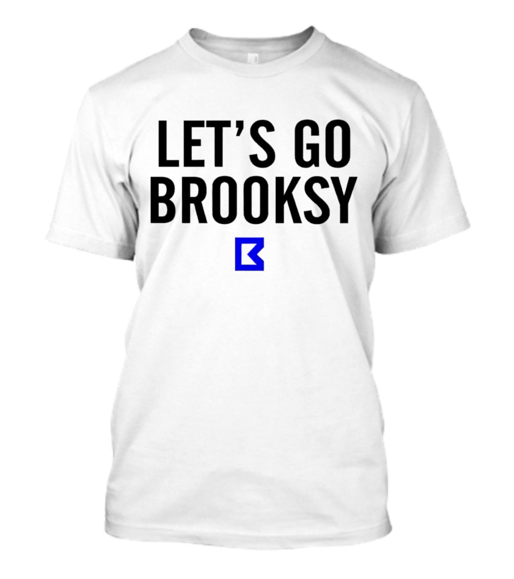 LET’S GO BROOKSY Blue K T-Shirt