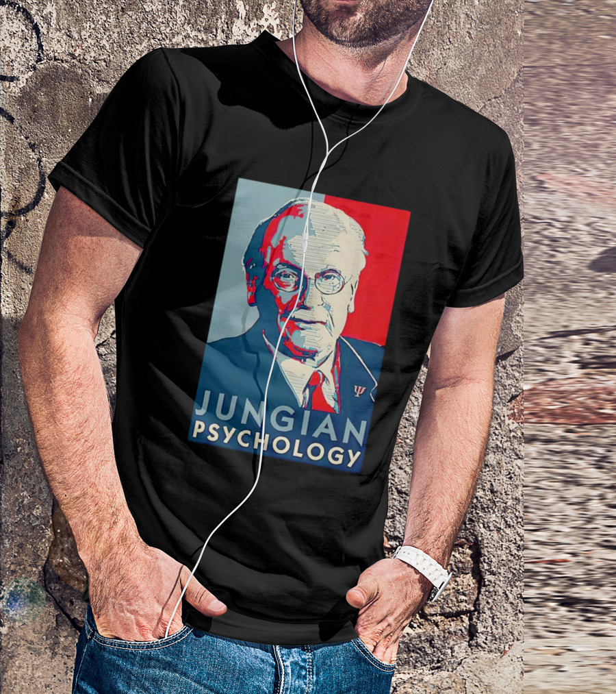 Jungian Psychology Red And Blue T-Shirt