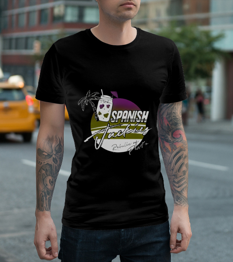 Spanish Jackie’s Tropical Drink Republic of Pirates T-Shirt