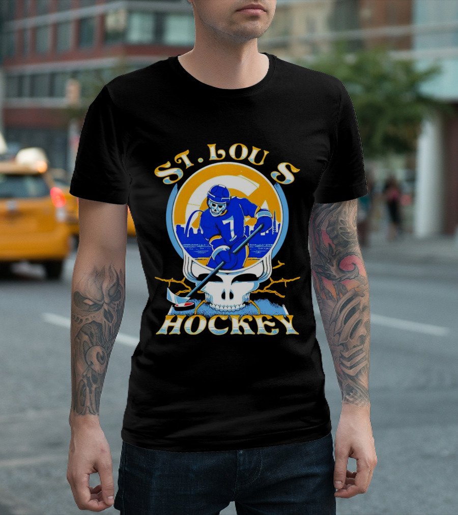 St. Louis Hockey Blues Buzz Grateful 2.0 T-Shirt