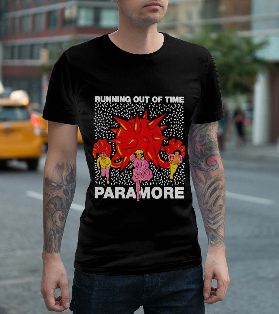 RUNNING OUT OF TIME PARAMORE T-Shirt