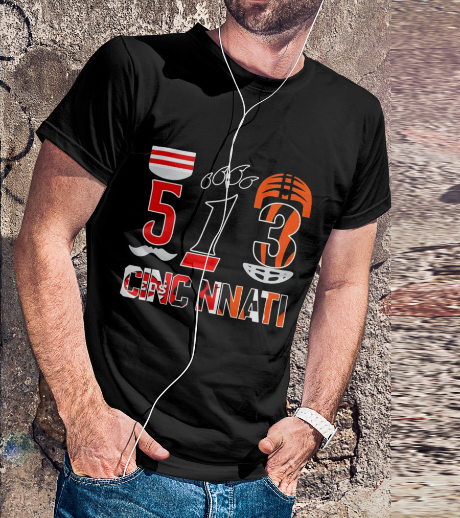 513 Cincinnati Bearcat Football Tiger Team Legend T-Shirt