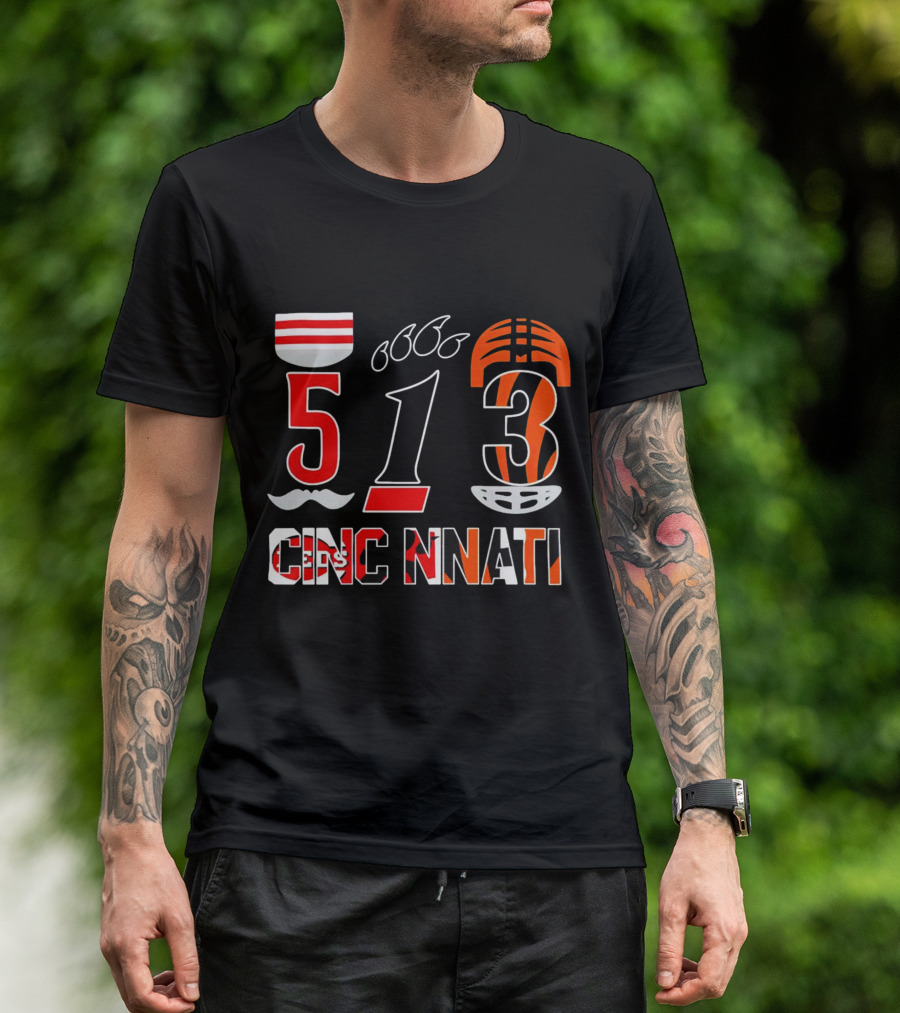 513 Cincinnati Bearcat Football Tiger Team Legend T-Shirt