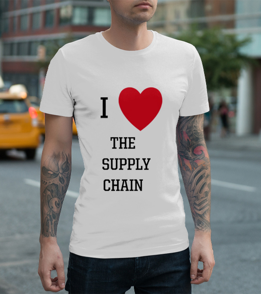 I Heart The Supply Chain T-Shirt