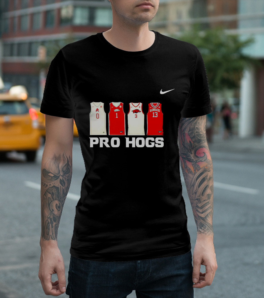 Eric Musselman Arkansas Razorbacks Basketball Pro Hogs Jerseys T-Shirt