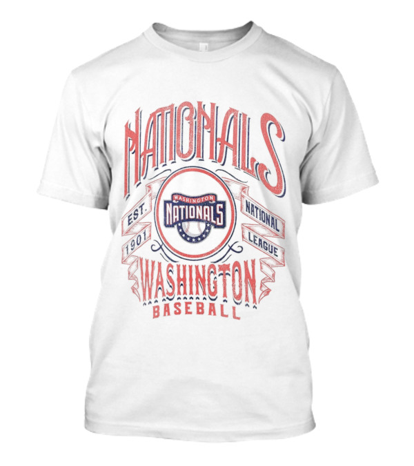 Nationals Washington Baseball Est 1901 National League T-Shirt