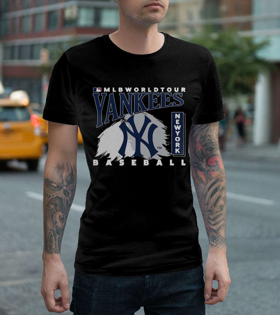 MLB World Tour Yankees New York Baseball T-Shirt